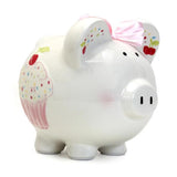 Sprinkle Cupcake Piggy  Bank