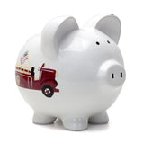 FIRETRUCK PIGGY BANK