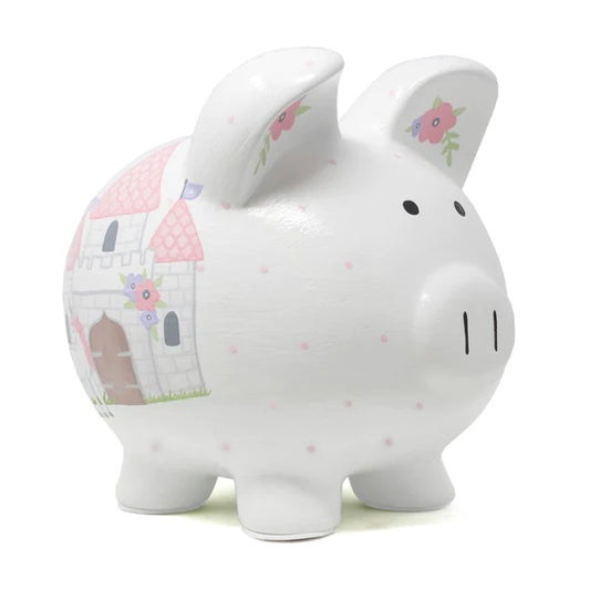 UNICORN/CASTLE PIGGY BANK