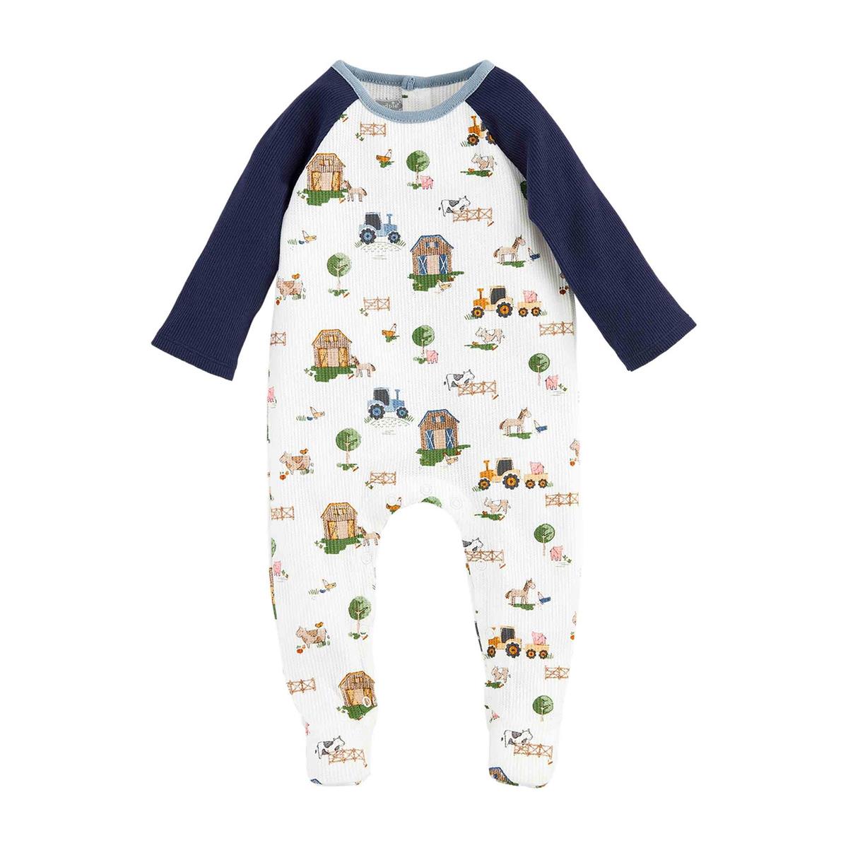 Farm Print Sleeper 9mth