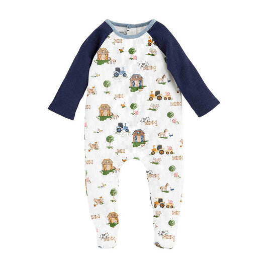 Farm Print Sleeper 9mth