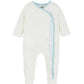 Mud Pie Blue Chainstitch Baby Sleeper: 6-9 Months