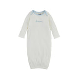 Baby Blue Chainstitch Gown