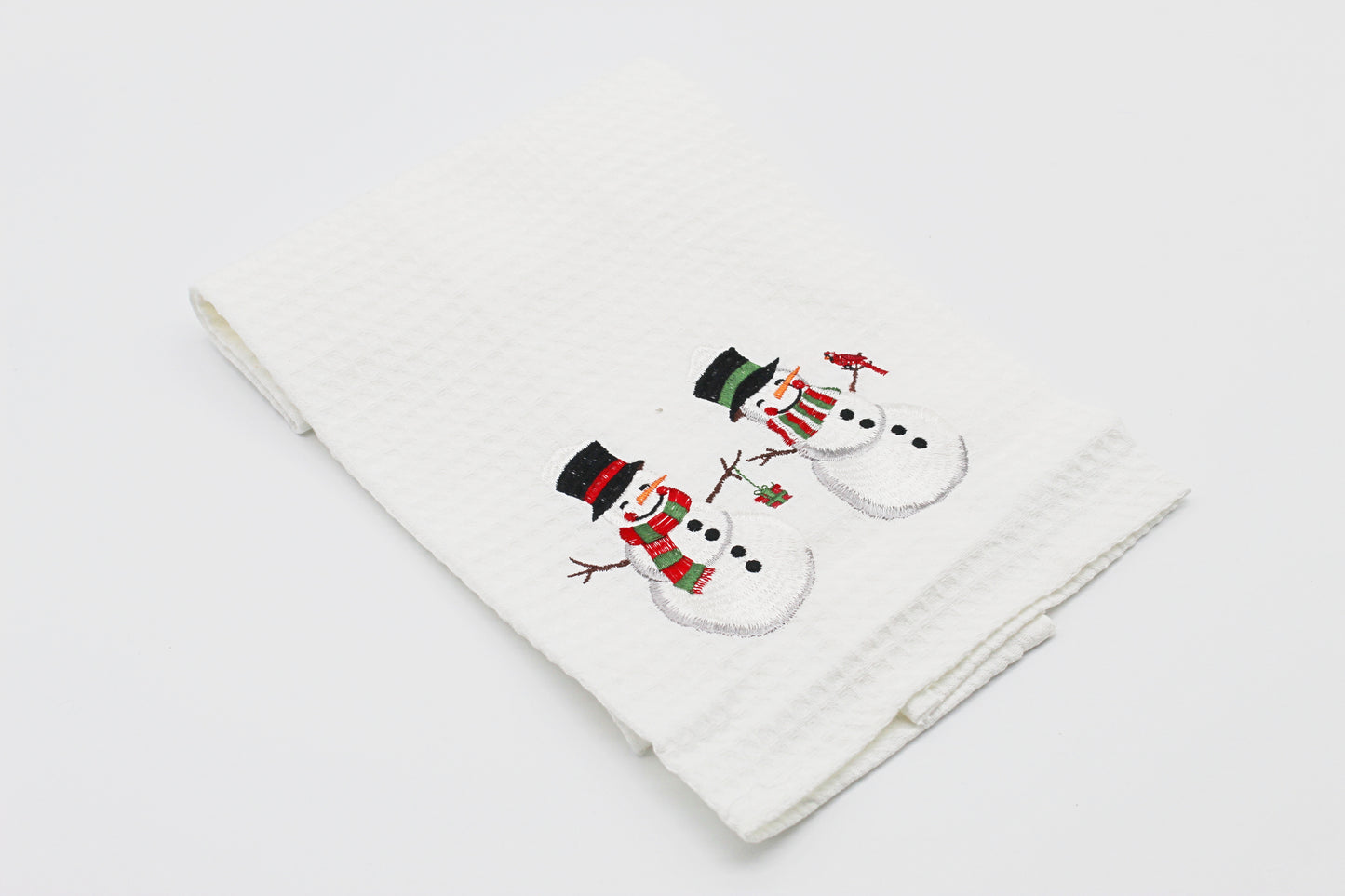 CAROLING SNOWMEN DUET TOWEL