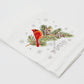 BE MERRY CARDINAL TOWEL