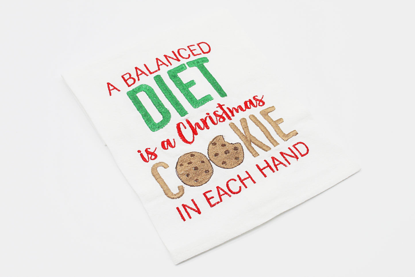 CHRISTMAS COOKIE TOWEL