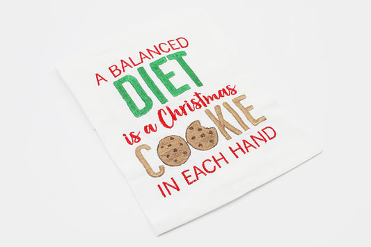 CHRISTMAS COOKIE TOWEL