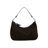 Frannie Mini Crescent Crossbody Black