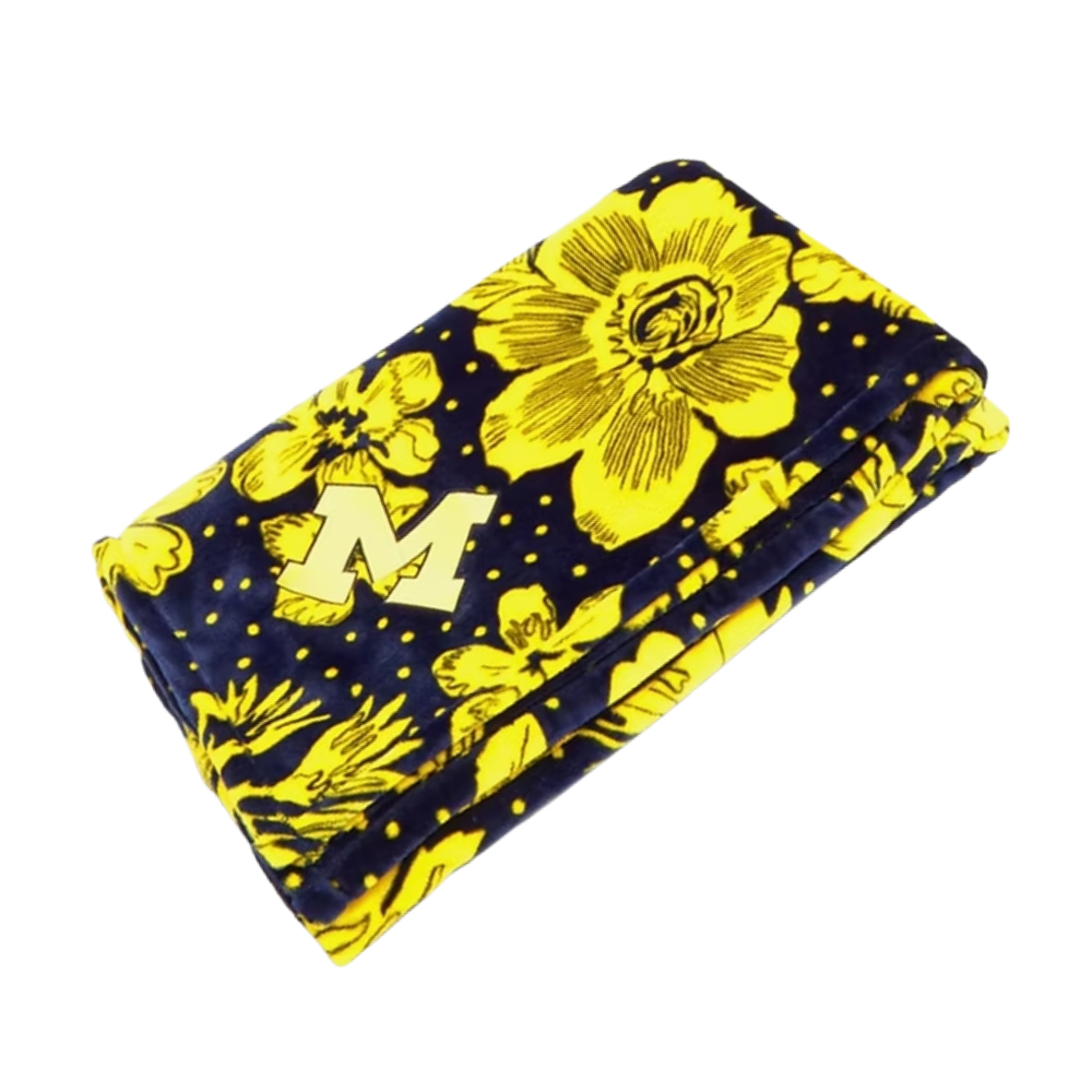 U of M Plush XL Throw Blanket