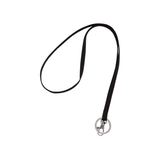 Zip ID Lanyard Black