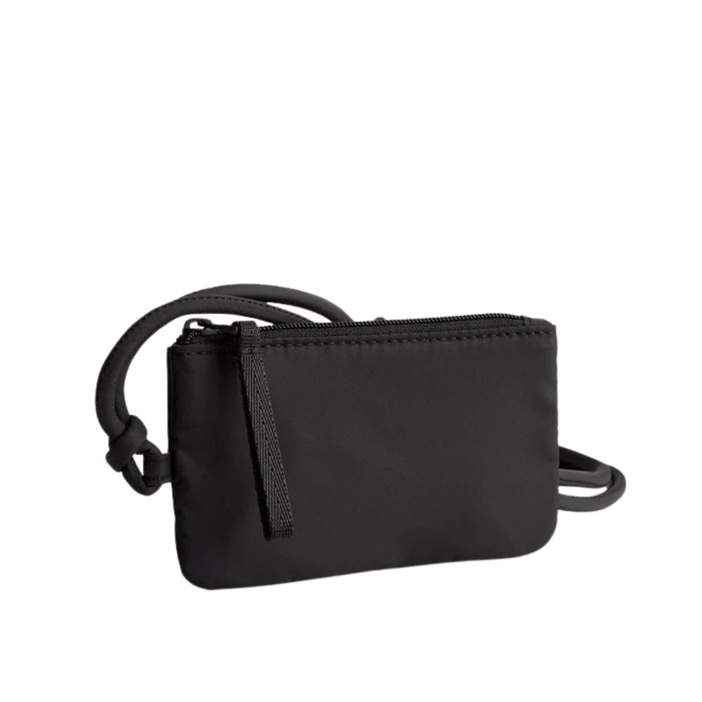 Zip Card Pouch Lanyard Moonless Night