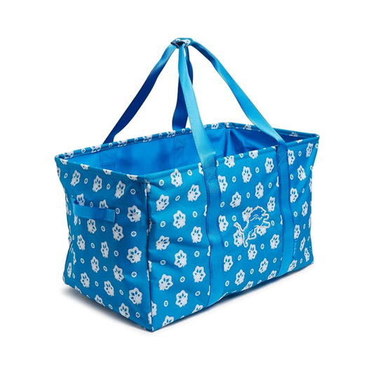 ReActive Large Car Tote Detoirt Lions Medium Blue/Gray Bandana