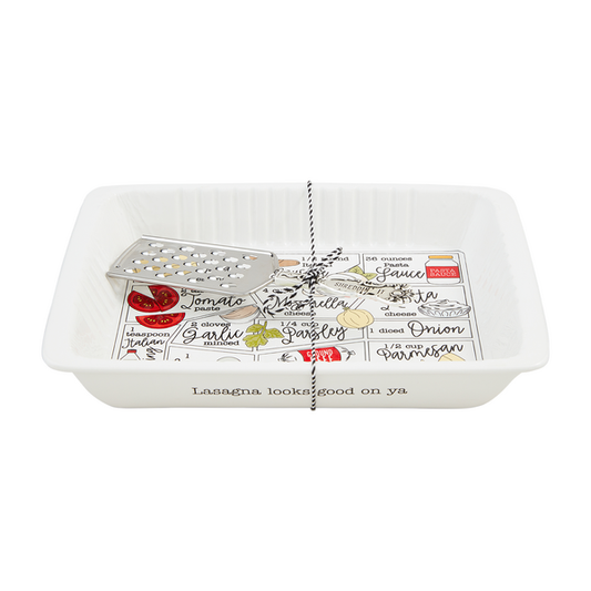 Mud Pie Lasagna Recipe Baker Set