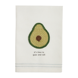 Mud Pie Avocado Toast Crochet Towel