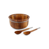 Braid Round Salad Bowl - Nambe