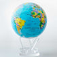 6" Blue Political Map Globe - Mova