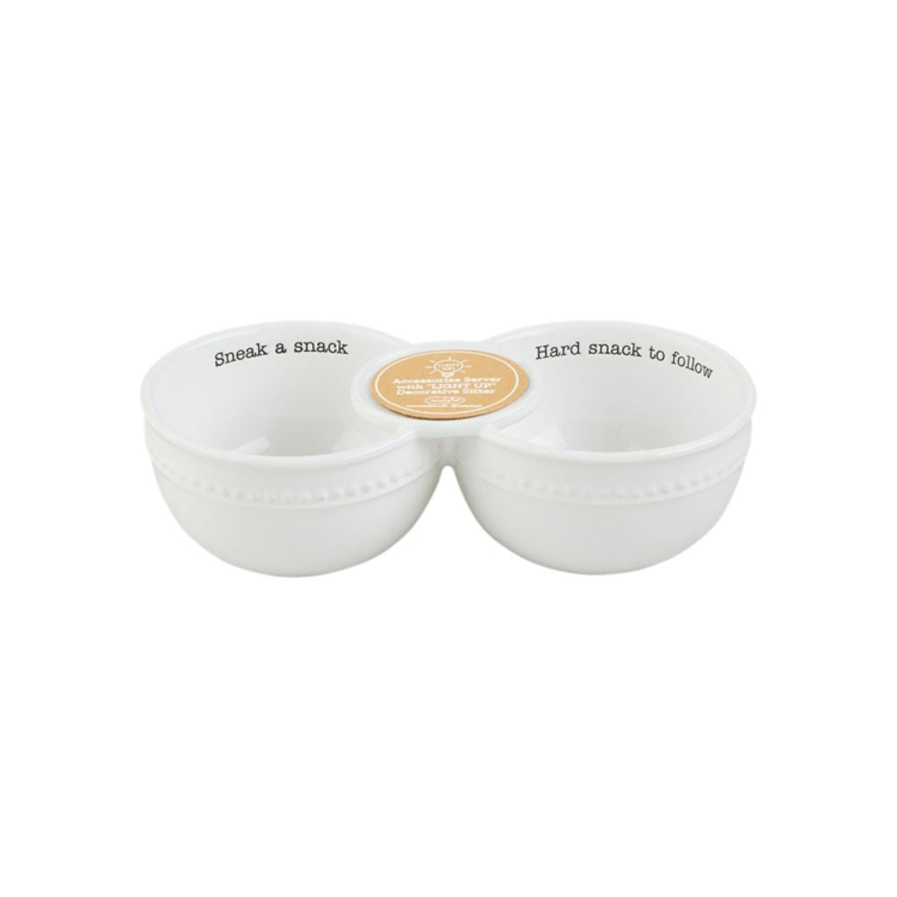 Snack Double Dip Server
