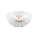 All Hands In Serving Bowl