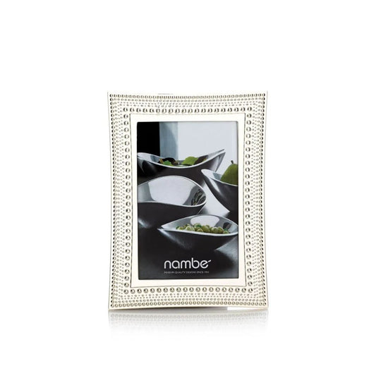 4x6 Beaded Frame - Nambe