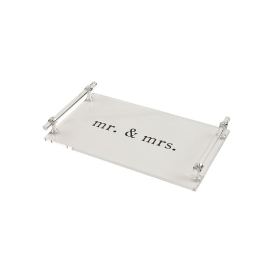 Mr & Mrs Acrylic Tray