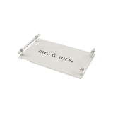Mr & Mrs Acrylic Tray