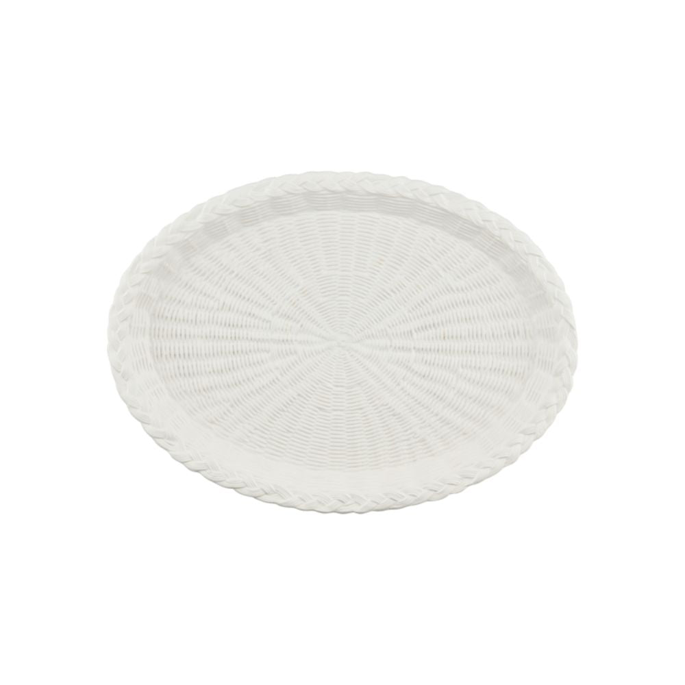 Woven Stoneware Platter
