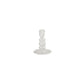 Small Glass Dot Candlestick