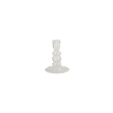 Small Glass Dot Candlestick