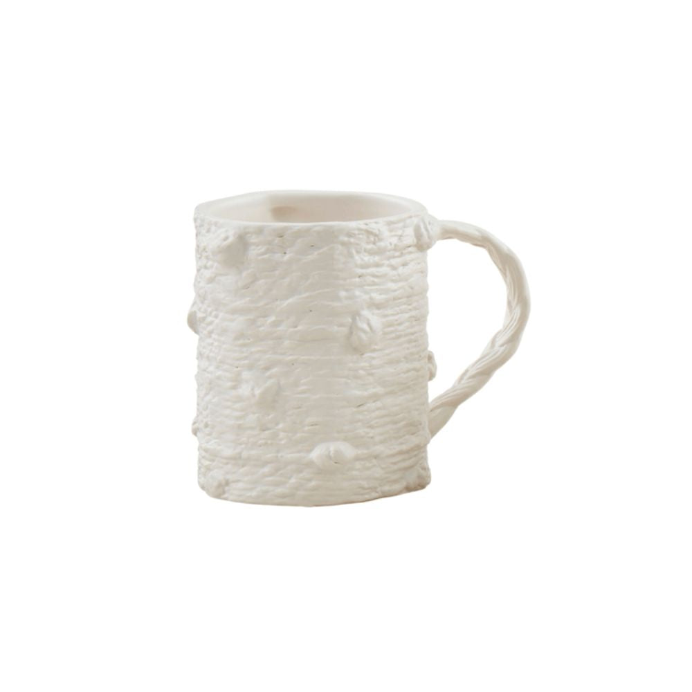 Knot Woven Stoneware Mug