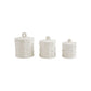 Woven Ceramic Canister Set