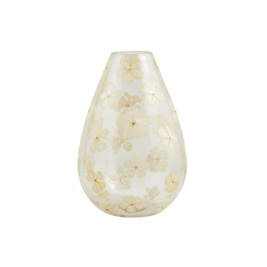 Large Pressed Flower Vase
