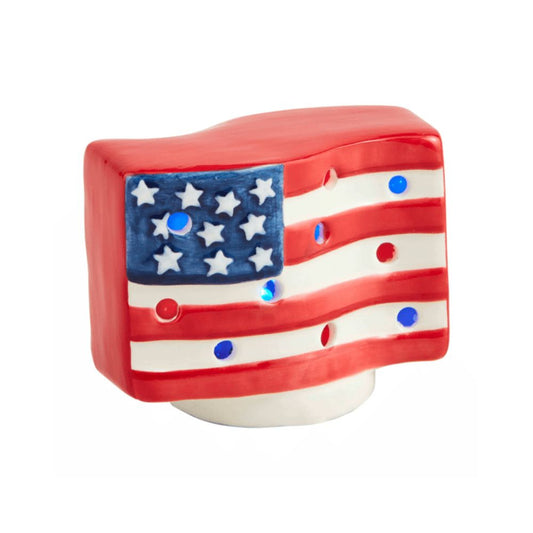 Americana Flag Light Up Sitter