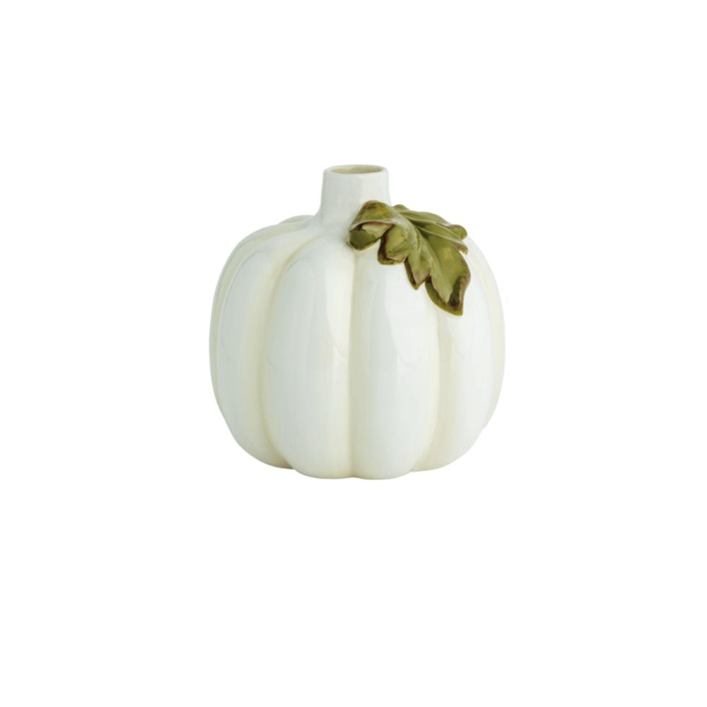 Large Ceramic Pumpkin Bud Vase