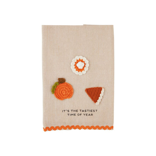Tastiest Time Crochet Towel