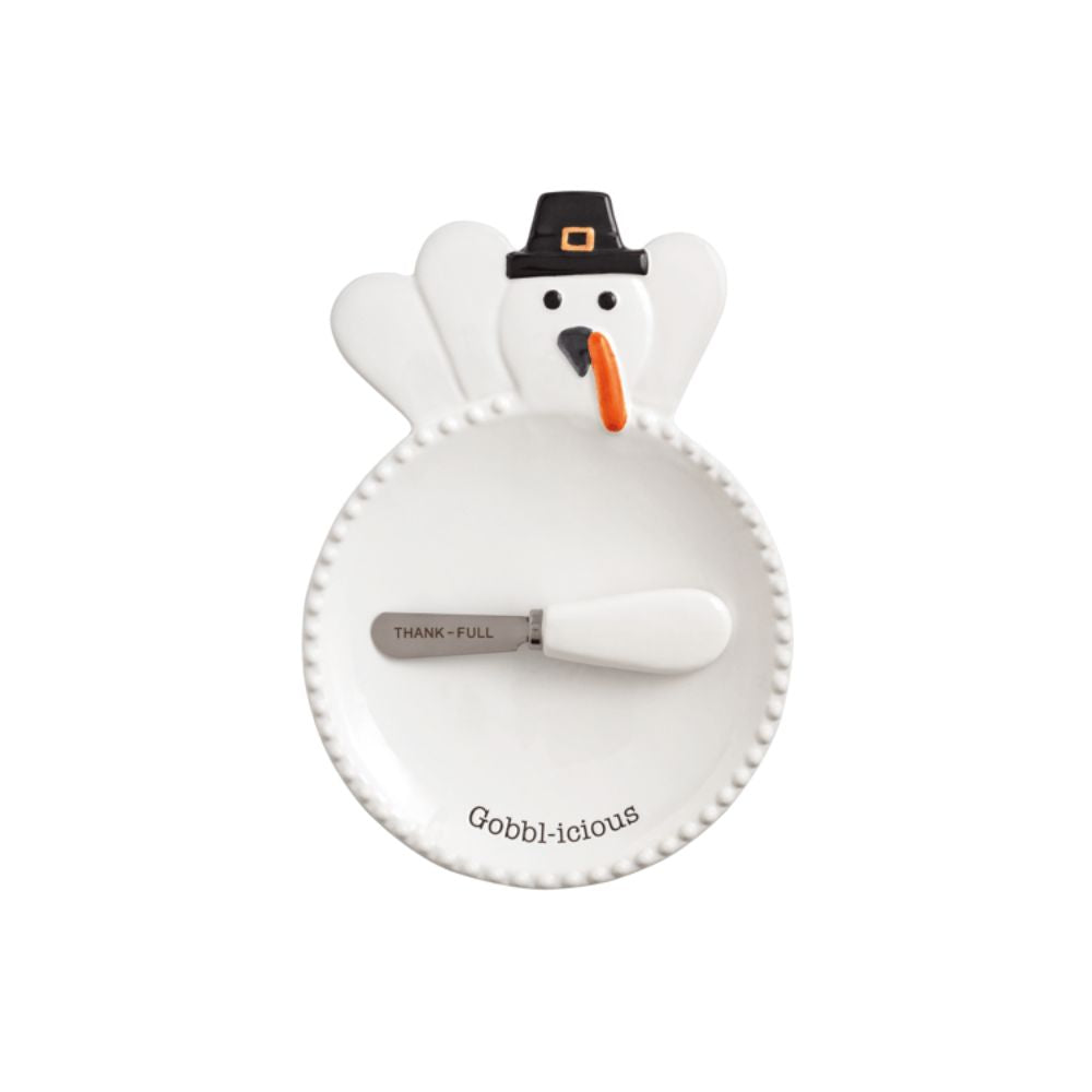 Turkey Plate & Spreader Set