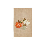 Pumpkin French Knot Towel