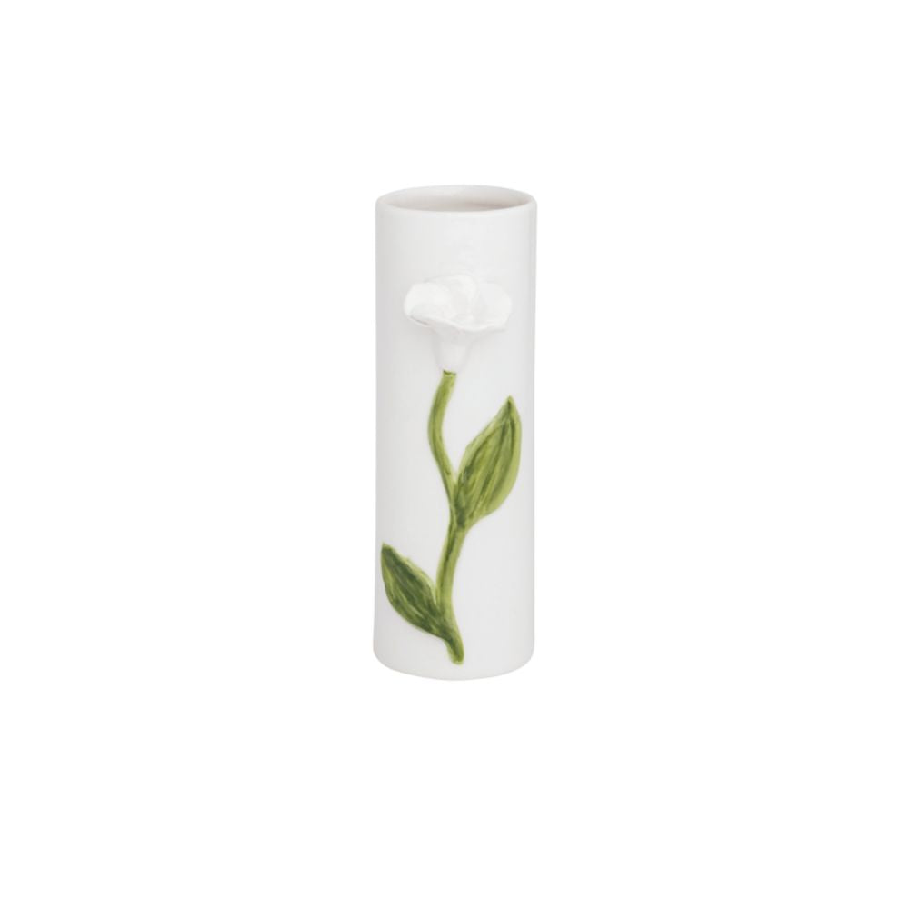 White Stem Flower Stem Vase