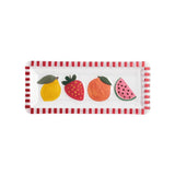 Fruit Fused Glass Plate