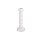 Medium White Resin Taper Holder