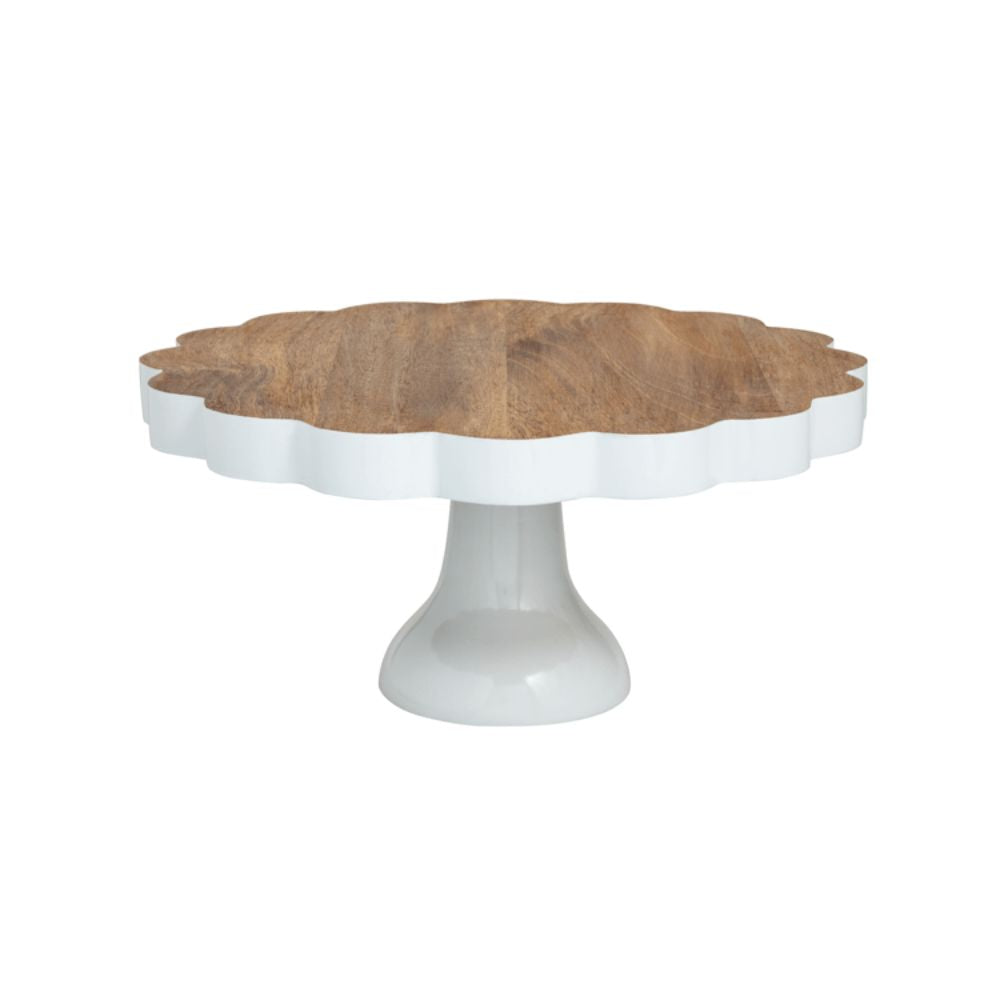 Scalloped Pedestal Server