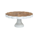 Scalloped Pedestal Server