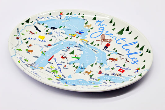 Galleyware Company Acrylic Great Lakes Platter