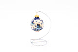 Polish Pottery Christmas Ornament