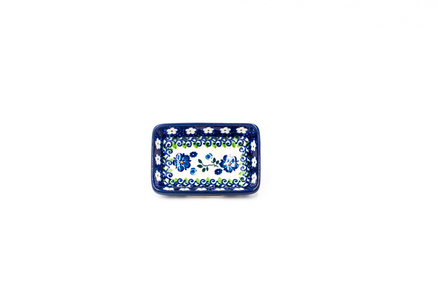 Polish Pottery Condiment Dish
