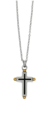 Brighton Majestic Gallant Cross Reversible Necklace
