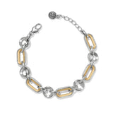 Brighton Medici Two Tone Link Bracelet