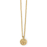 Brighton Contempo Medallion Gold Petite Necklace