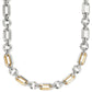 Medici Link Two Tone Necklace
