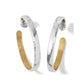 Ferrara Entrata Medium Hoop Earrings