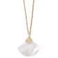 Brighton Sunset Cove White Mop Shell Necklace